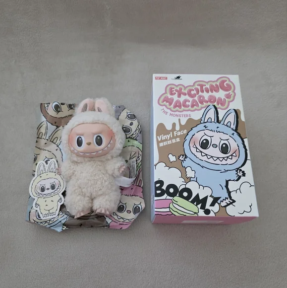 💛Authentic Pop Mart, The Monsters Exciting Macaron Labubu Soymilk - Picture 3 of 7